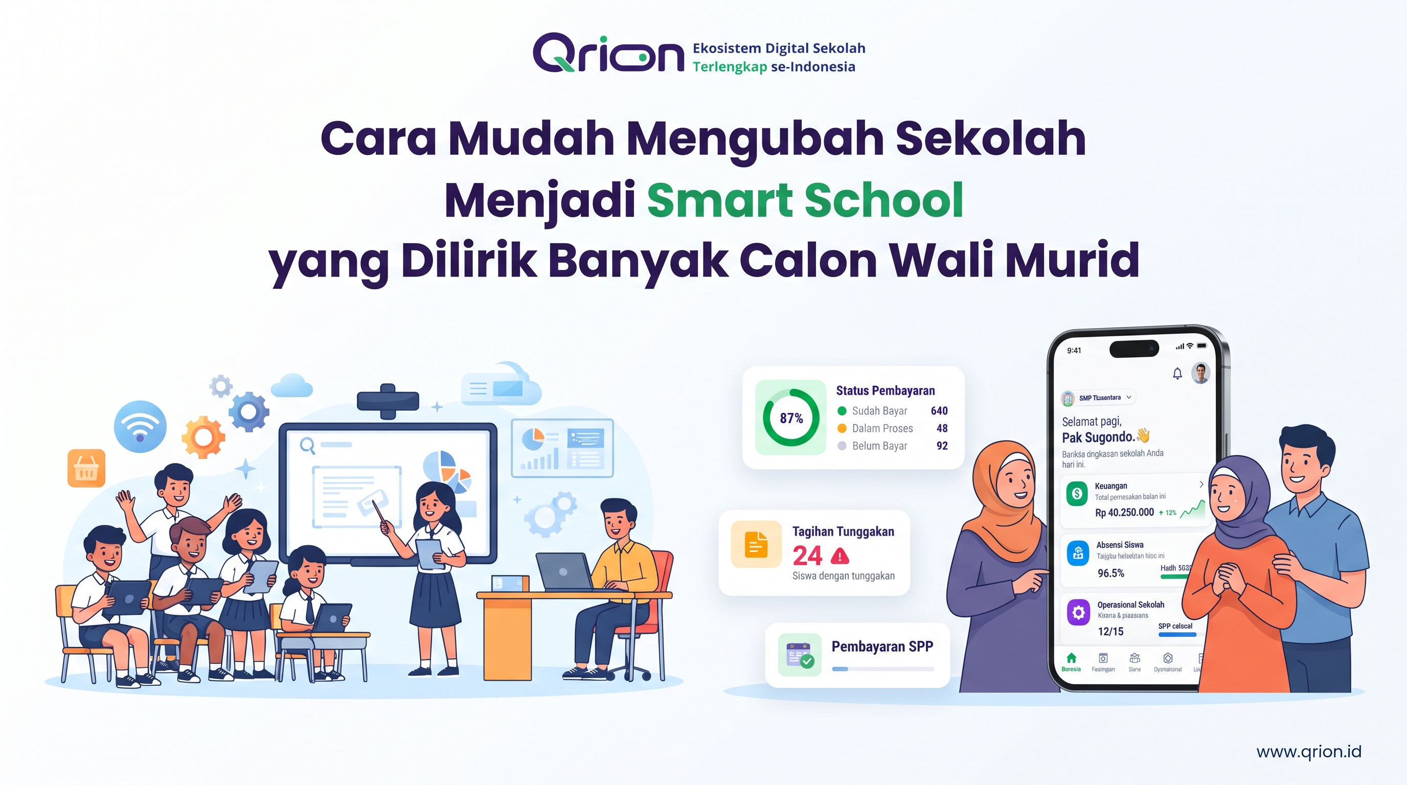 Cara Mudah Mengubah Sekolah Menjadi Smart School yang Dilirik Banyak Calon Wali Murid