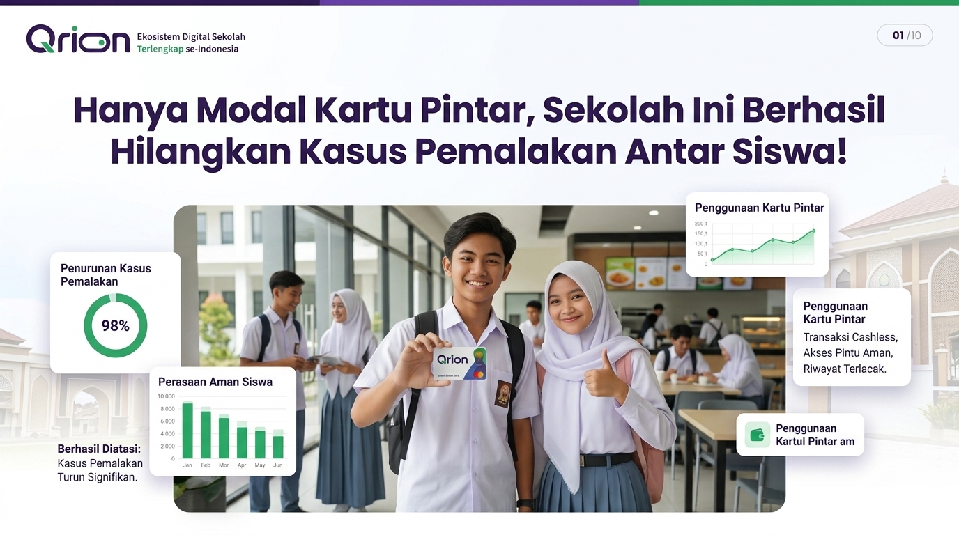 Hanya Modal Kartu Pintar, Sekolah Ini Berhasil Hilangkan Kasus Pemalakan Antar Siswa!