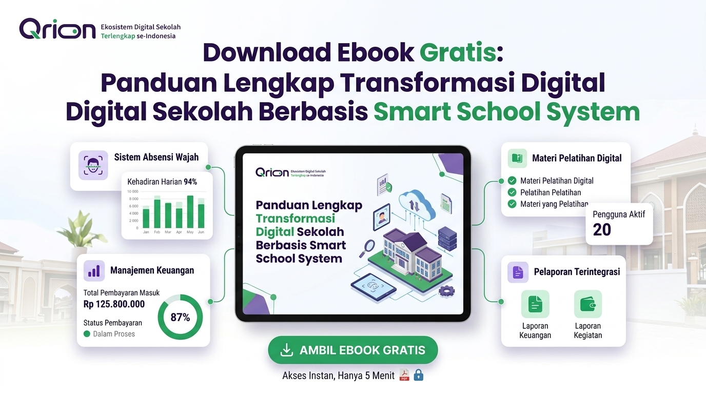 Download Ebook Gratis: Panduan Lengkap Transformasi Digital Sekolah Berbasis Smart School System