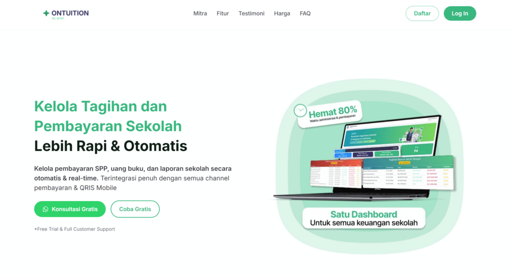 aplikasi ontuition qrion